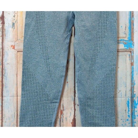 Womens Size Small Green Cross Fit Training Workout Pants Leggings Stretch - Picture 3 of 7